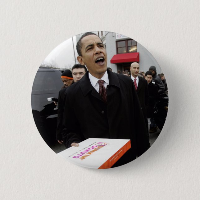 Präsident Barack Obama Buttons Buttone (Vorderseite)