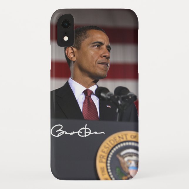 Präsident Barack Obama Case-Mate iPhone Hülle (Rückseite)