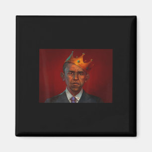 Präsident Barack Obama King Magnet