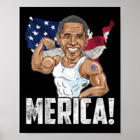 Präsident Barack Obama Merica 4. Juli Funny Pa