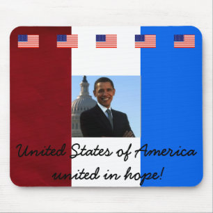 Präsident Barack Obama Mousepad