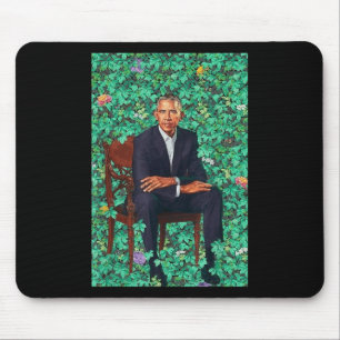 Präsident Barack Obama Portrait Shirt Mousepad