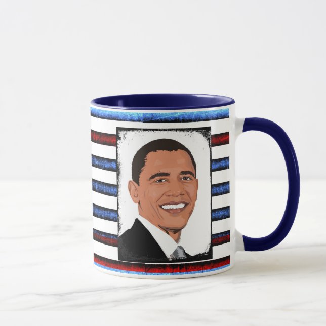 Präsident Barack Obama Tasse (Rechts)