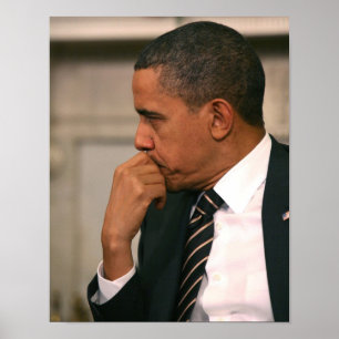 Präsident Barack Obama trifft Präsidenten Poster