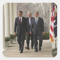 Präsident Barack Obama und ehemalige Präsidenten
