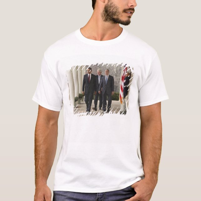 Präsident Barack Obama und ehemalige Präsidenten T-Shirt (Vorderseite)