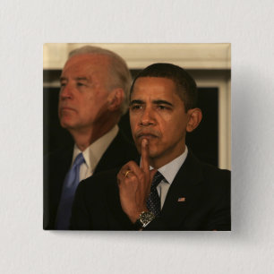 Präsident Barack Obama und Vizepräsident Button