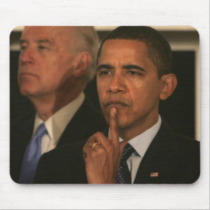 Präsident Barack Obama und Vizepräsident Mousepad