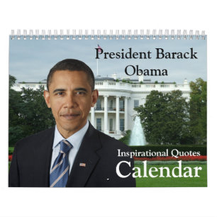 Präsident Barack Obama zitiert jährlichen Kalend Kalender