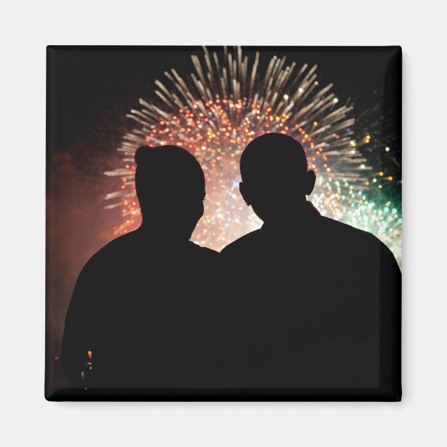 Präsident Barack und Michele Obama Magnet (Vorne)