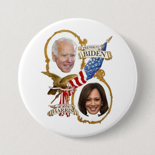 Präsident Biden / Vizepräsident Harris Button