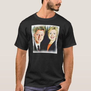 Präsident Bill Clinton und Präsidentin Hillary Cli T-Shirt