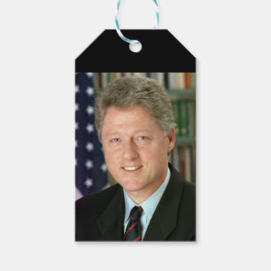 Präsident Bill Clinton Weißes Haus Foto Geschenkanhänger