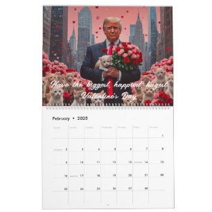 Präsident Donald J. Trump 12-Monats-Kalender Kalender