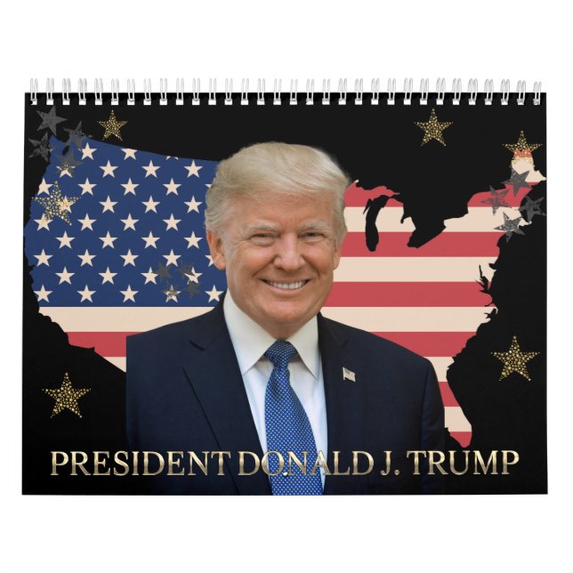 Präsident Donald J. Trump Kalender 2025 (Titelbild)