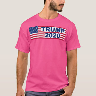 Präsident Donald Trump - Amerikanische Flagge 2020 T-Shirt
