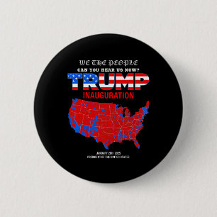 Präsident Donald Trump Amtseinführungsfeier 2025 M Button