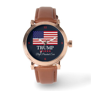 PRÄSIDENT DONALD TRUMP BEST PRÄSIDENT JEMALS AUFME ARMBANDUHR