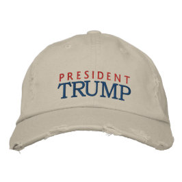 Präsident Donald Trump Bestickte Baseballkappe