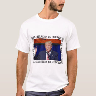 Präsident Donald Trump "Bigly"-Shirt T-Shirt