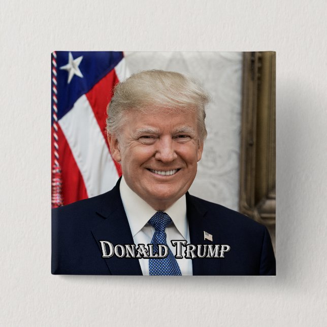 Präsident Donald Trump Button (Vorderseite)