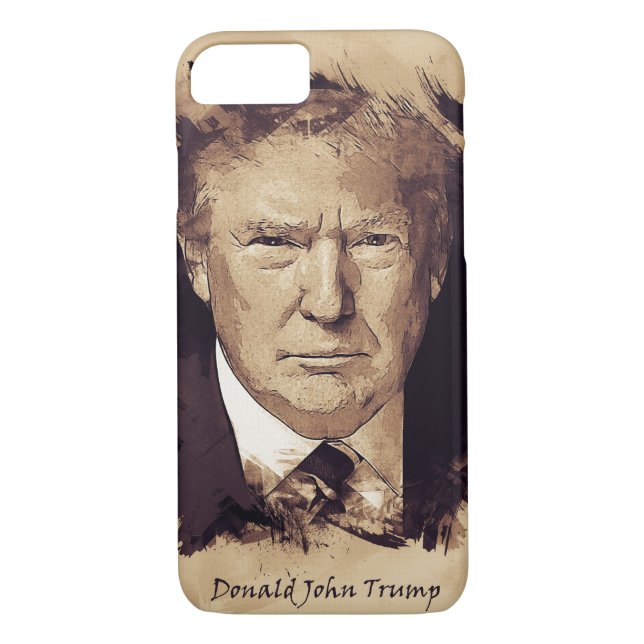 Präsident Donald Trump Case-Mate iPhone Hülle (Rückseite)