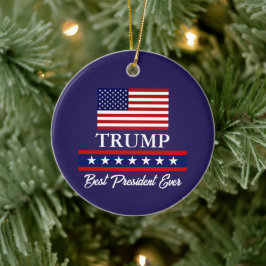 PRÄSIDENT DONALD TRUMP CHRISTMAS ORNAMENT