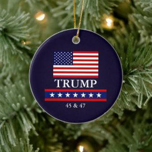 PRÄSIDENT DONALD TRUMP CHRISTMAS ORNAMENT