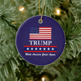 PRÄSIDENT DONALD TRUMP CHRISTMAS ORNAMENT