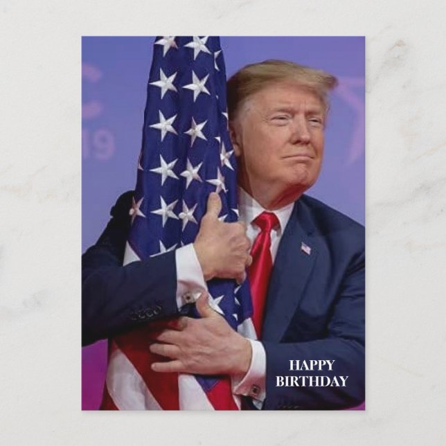 Präsident Donald Trump Fans Postcard Postkarte (Vorderseite)