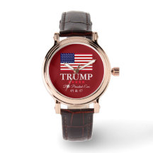PRÄSIDENT DONALD TRUMP FRAUEN-UHR