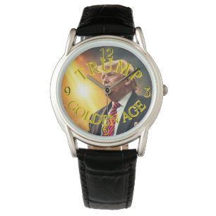 PRÄSIDENT DONALD TRUMP GOLDEN AGE ARMBANDUHR