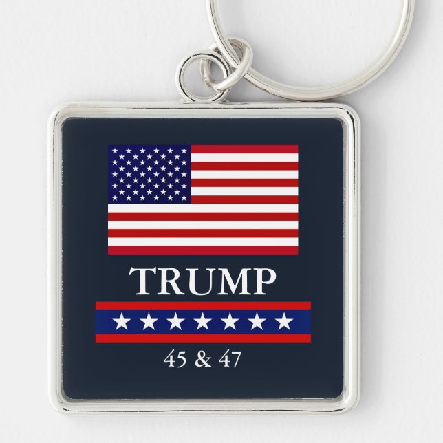 PRÄSIDENT DONALD TRUMP GROSSER SCHLÜSSELANHÄNGER (Vorne)