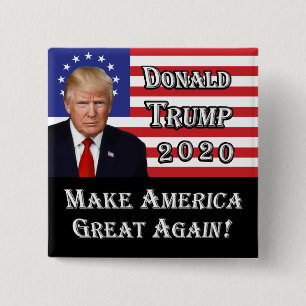 Präsident Donald Trump - Machen Sie Amerika wiede Button