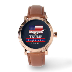 PRÄSIDENT DONALD TRUMP MÄNNER AUF DEM WEG ARMBANDUHR