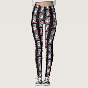 Präsident Donald Trump Murica patriotisch Leggings