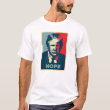 Präsident Donald Trump Nope