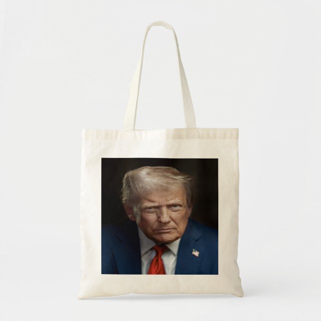Präsident Donald Trump Offiziell Portrait Tragetasche (Vorne)
