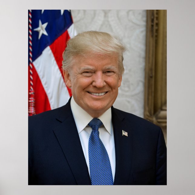 Präsident Donald Trump Poster (Vorne)