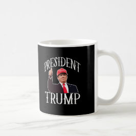 Präsident Donald Trump Red Hat greift oben ab Kaffeetasse