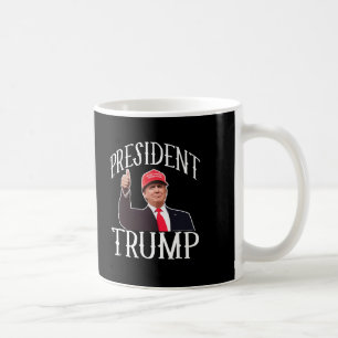 Präsident Donald Trump Red Hat greift oben ab Kaffeetasse
