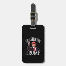 Präsident Donald Trump Red Hat stumbs