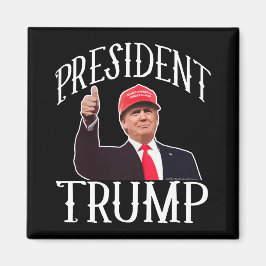 Präsident Donald Trump Red Hat stumbs Magnet