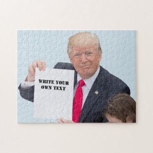 Präsident Donald Trump - schreiben Sie Ihren