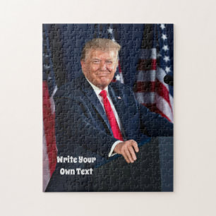 Präsident Donald Trump - Schreiben Sie Ihren eige