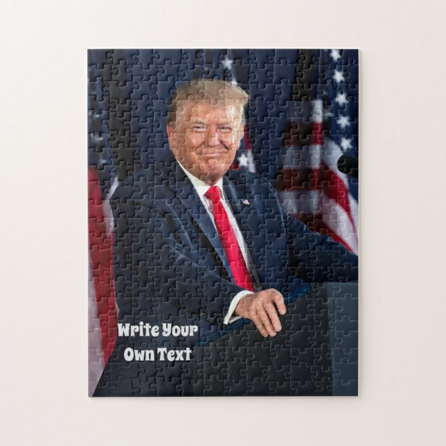 Präsident Donald Trump - Schreiben Sie Ihren eigen (Vertikal)
