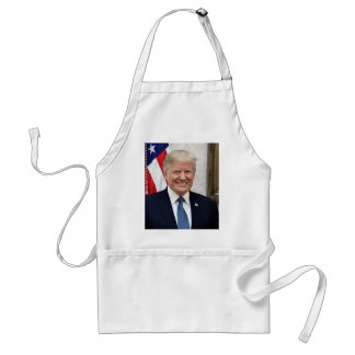Präsident Donald Trump Schürze