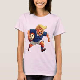 Präsident Donald Trump spielt Rugby T-Shirt
