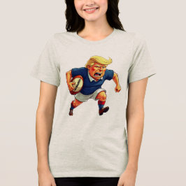 Präsident Donald Trump spielt Rugby Tri-Blend Shirt