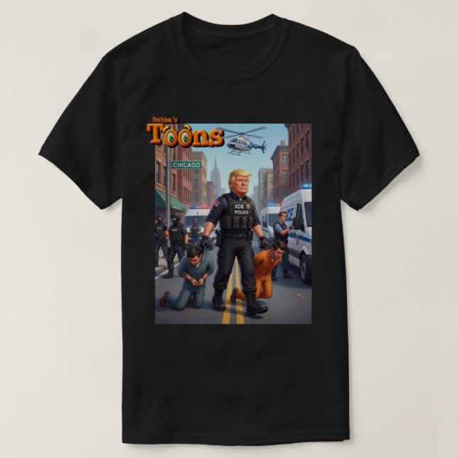 PRÄSIDENT DONALD TRUMP T-Shirt (Design vorne)